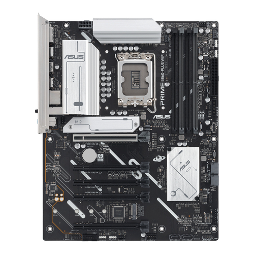 ASUS PRIME B860-PLUS WIFI-CSM, Intel, LGA 1851 (Socket V1), Intel Core Ultra (Series 2), LGA 1851, DDR5-SDRAM, 256 GB